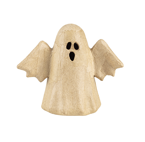 Décopatch Mini Fantasma con Ali supporto cartapesta 16 cm