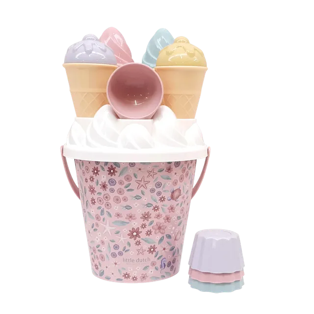 Little Dutch Sirena set mare gelati con secchiello