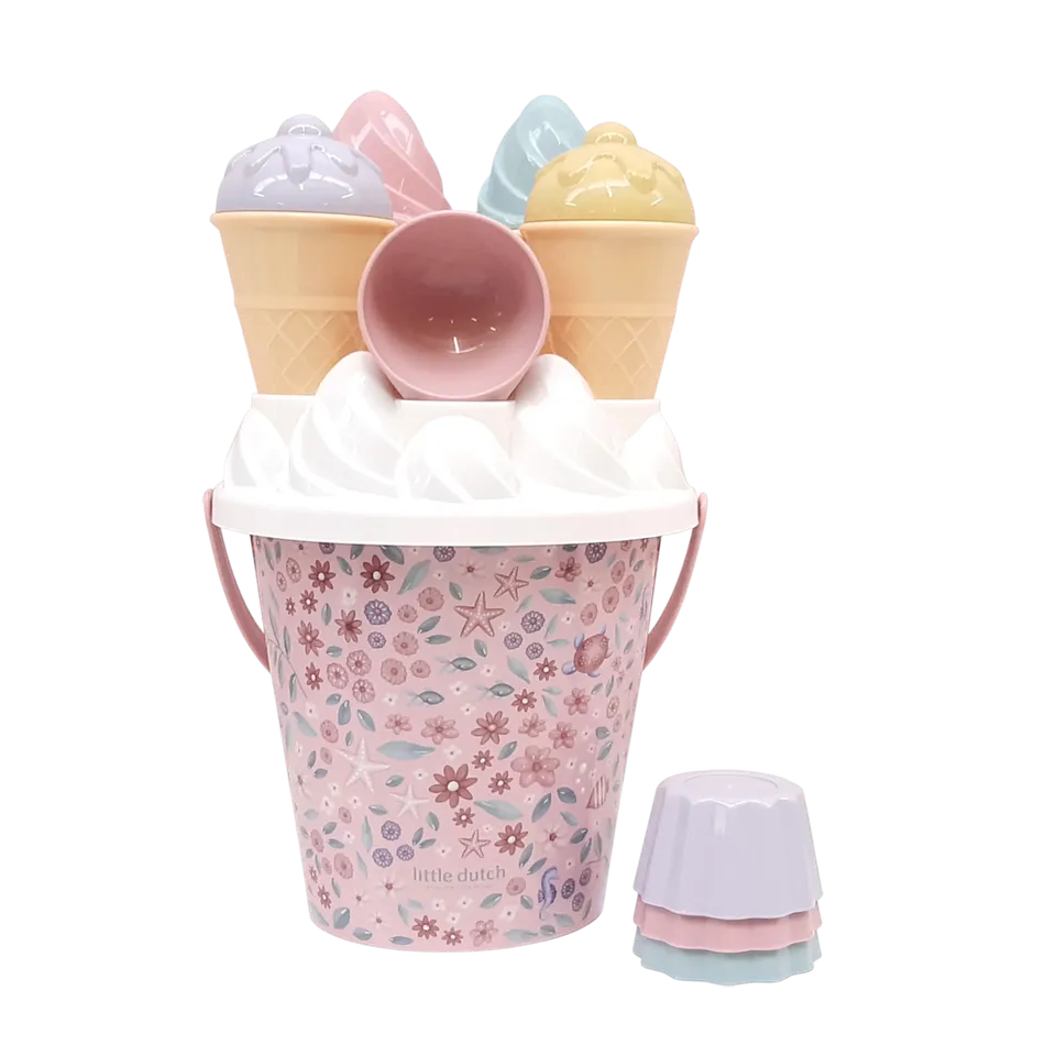Little Dutch Sirena set mare gelati con secchiello