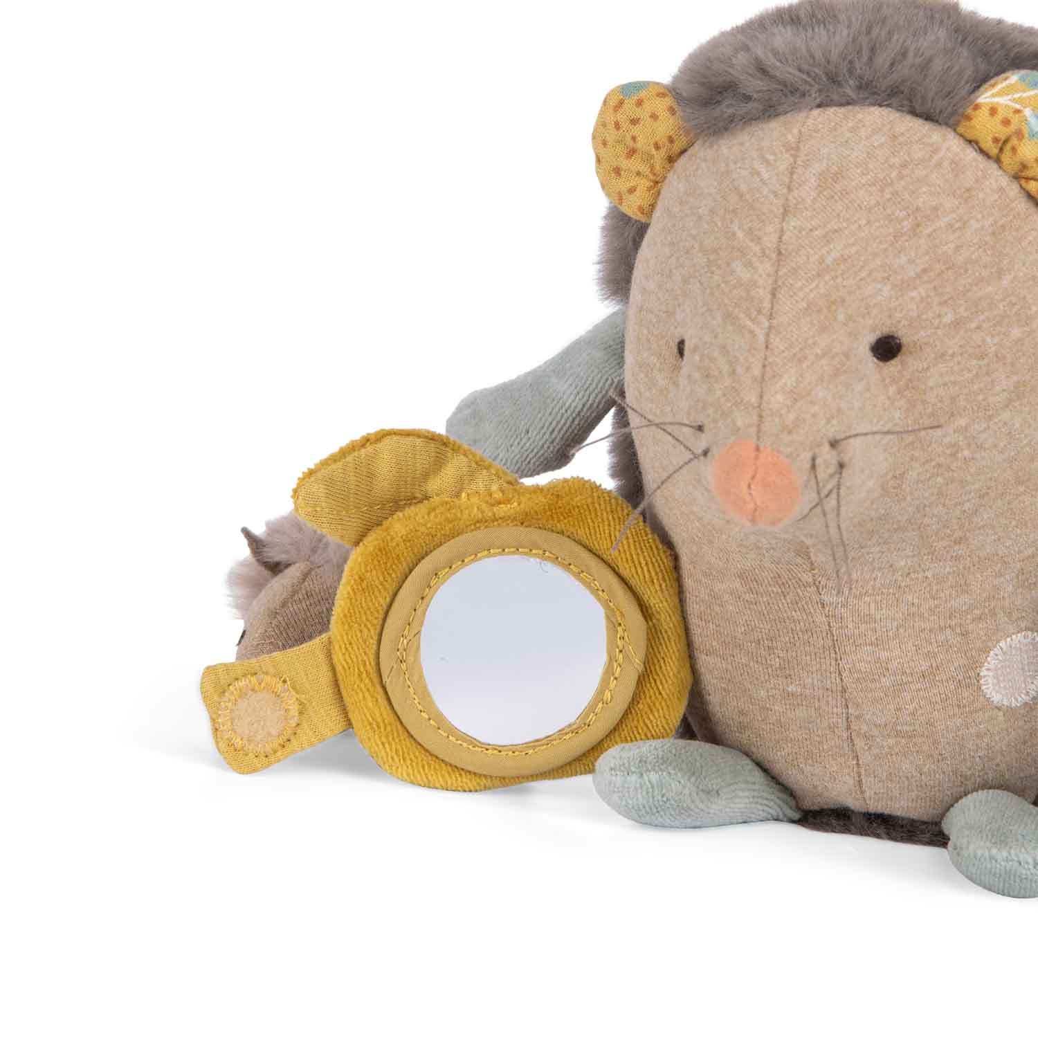 Moulin Roty Trois Petits Lapins peluche riccio 35 cm