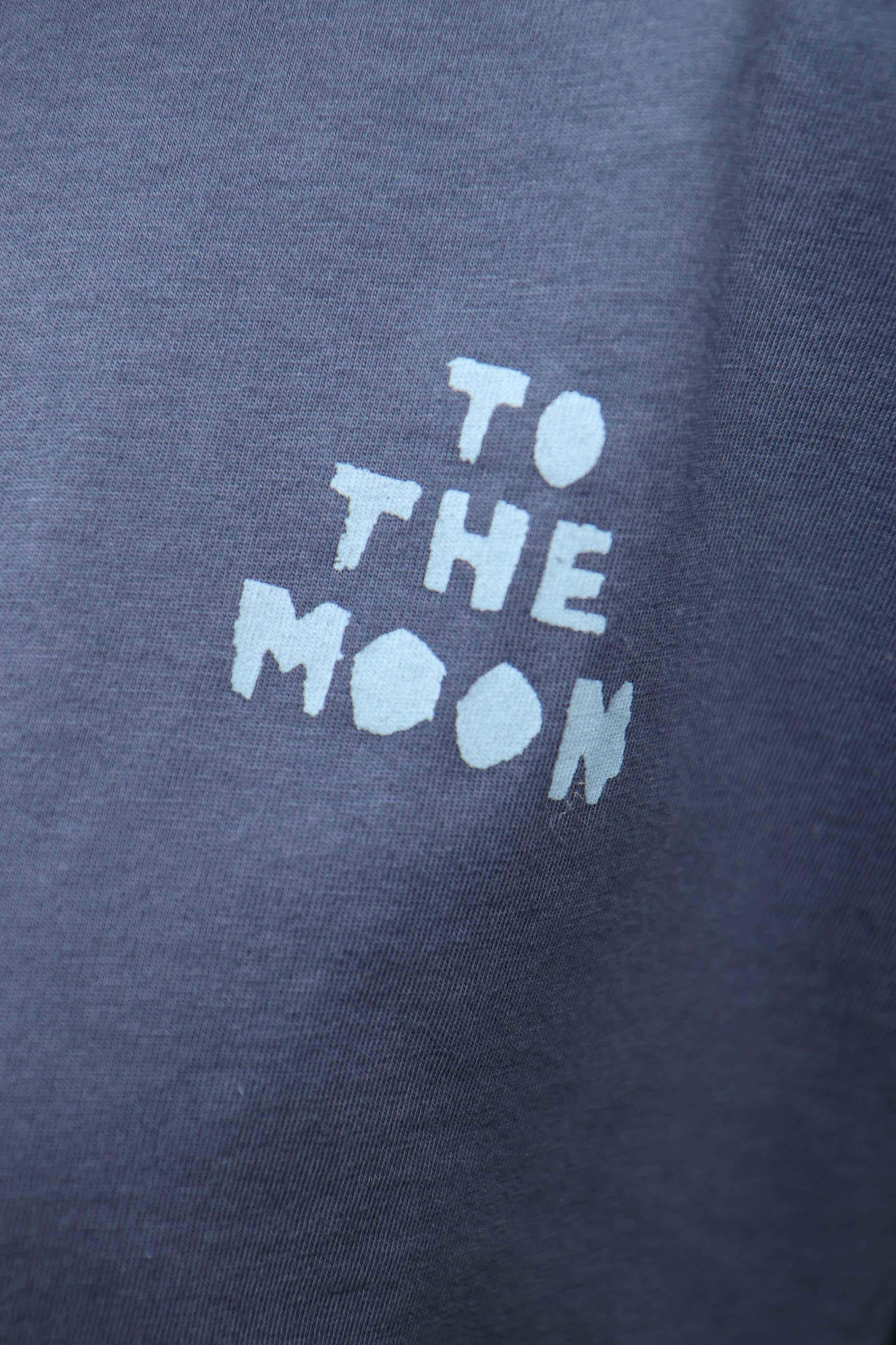 Ella and Rapha To The Moon t-shirt donna blu