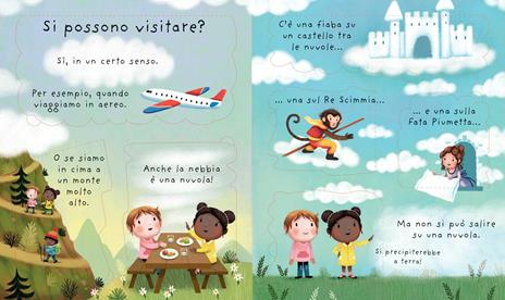 Usborne Cosa sono le nuvole? libro con alette cartonato