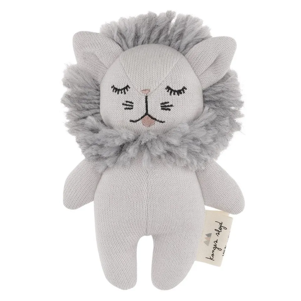 Konges Slojd Mini Leone sonaglio cotone organico 16 cm