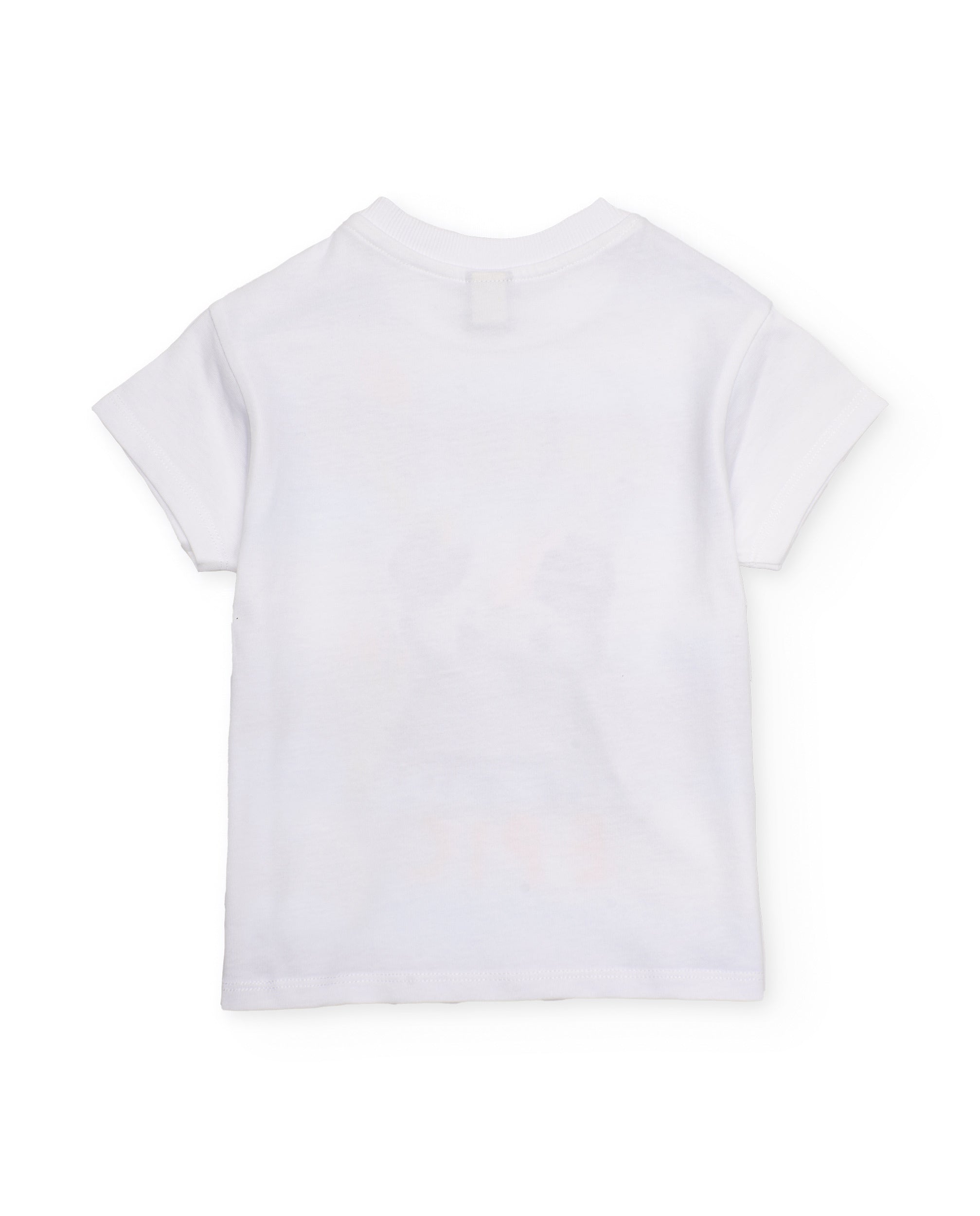 Tuc Tuc completo bambino blu maglia righe shorts
