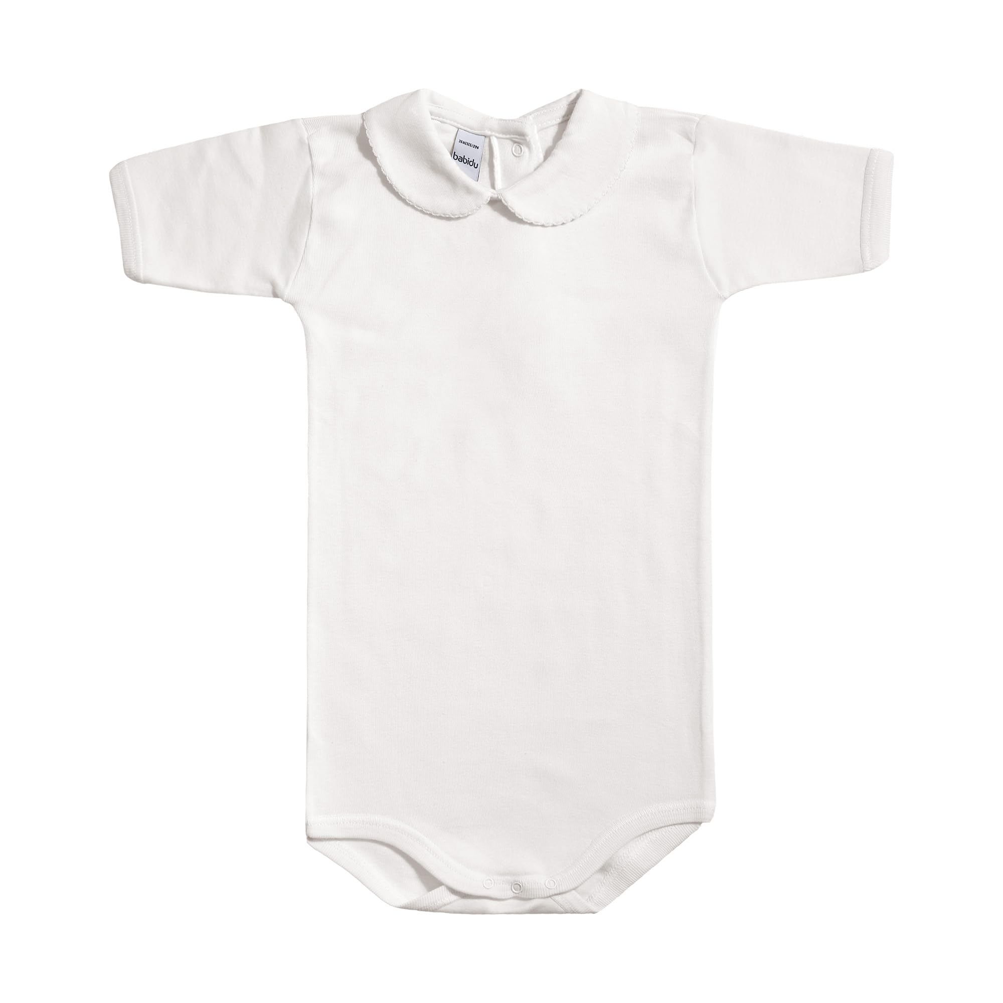 Babidu 1192 body manica corta beige taglia 92 collo