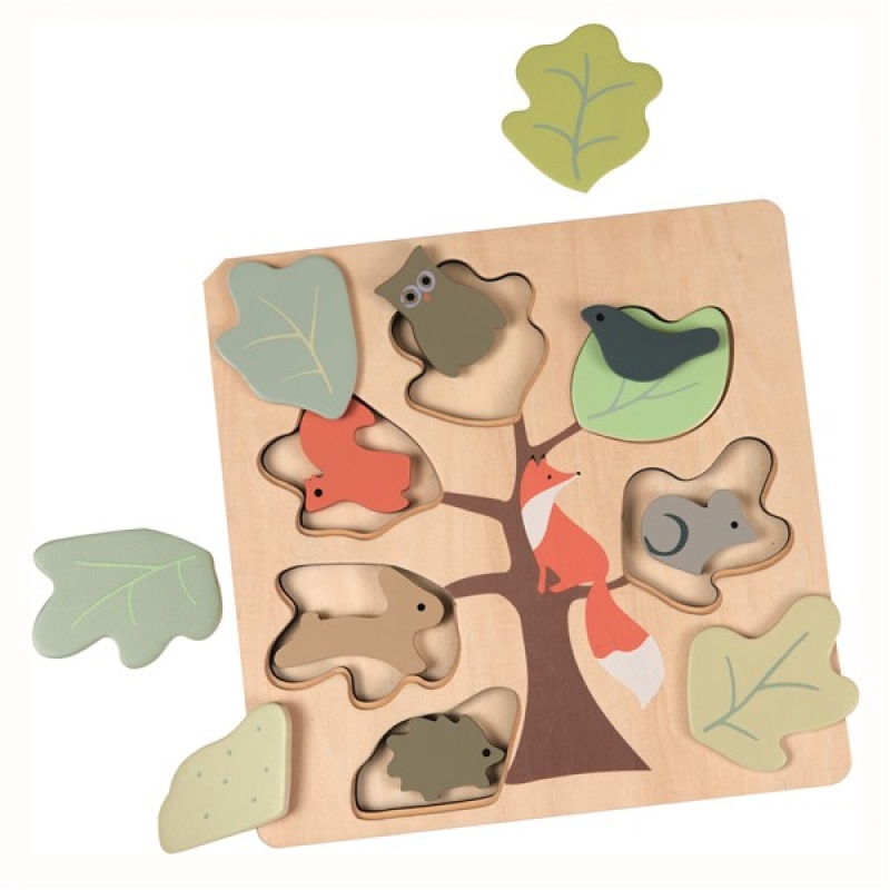 Egmont Toys Cuccu Fox puzzle legno 24 cm