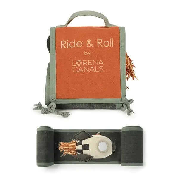 Lorena Canals Ride & Roll Milkyway gioco in tessuto