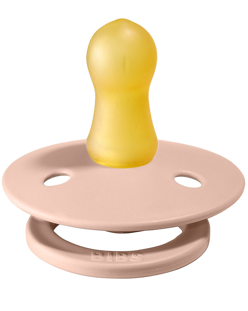BIBS ciucci gomma naturale rosa e mattone 2 pezzi