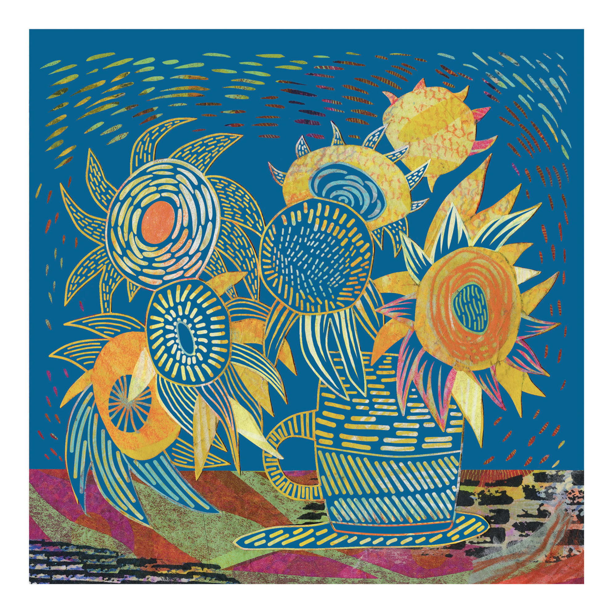 Djeco Inspired by Van Gogh set artistico gratta e disegna