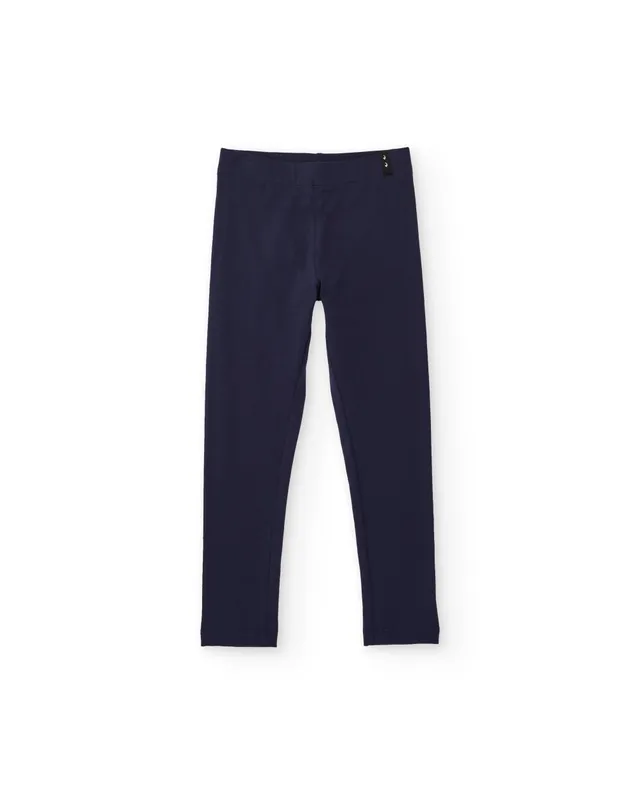 Tuc Tuc leggings bambina blu marino lunghi