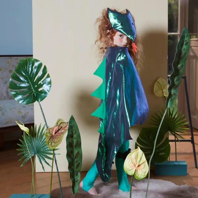 Meri Meri Drago costume cangiante 3-6 anni