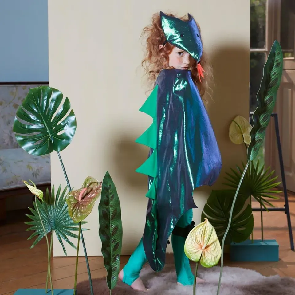 Meri Meri Drago costume cangiante 3-6 anni