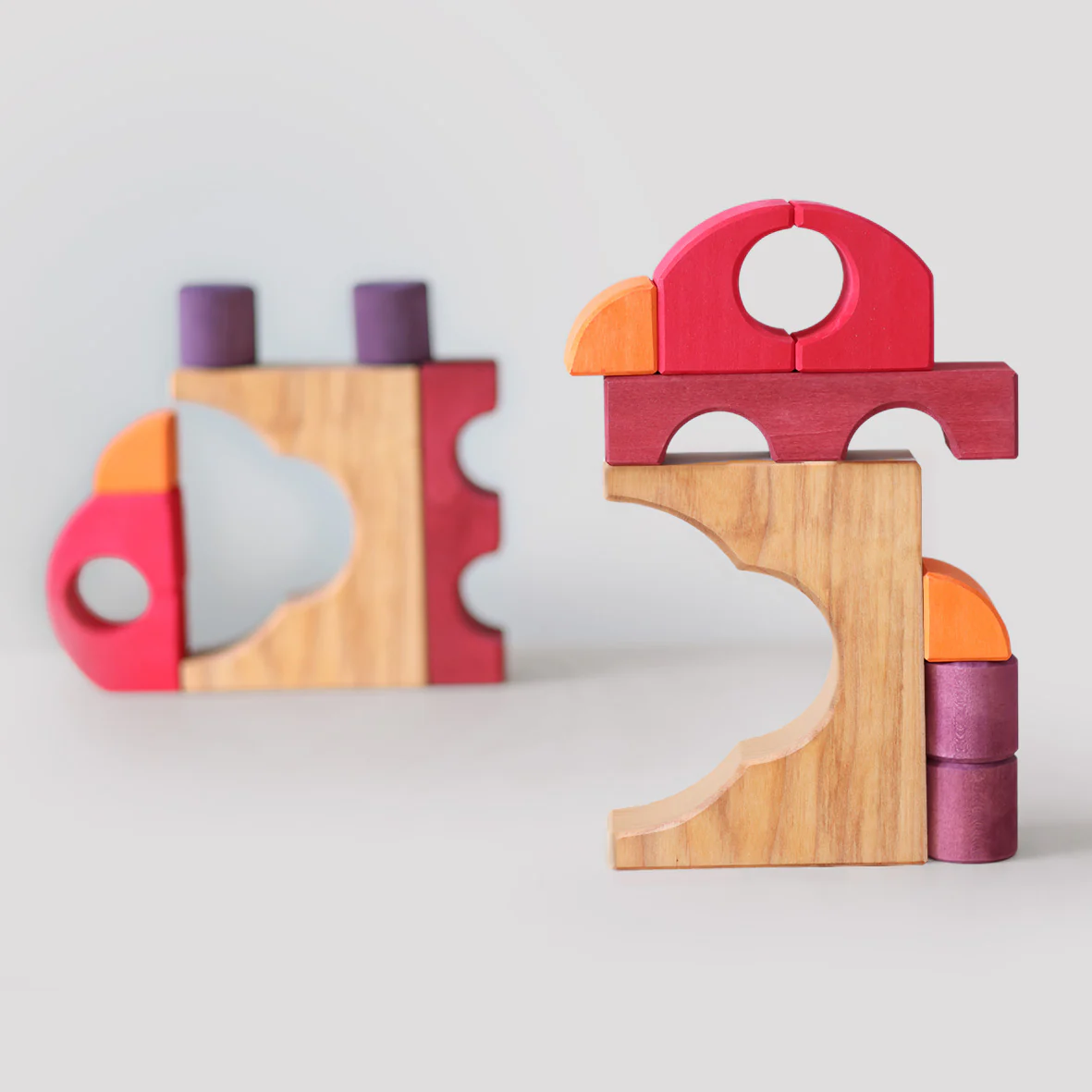 Grimm's Building Set Red Set Costruzioni rosso