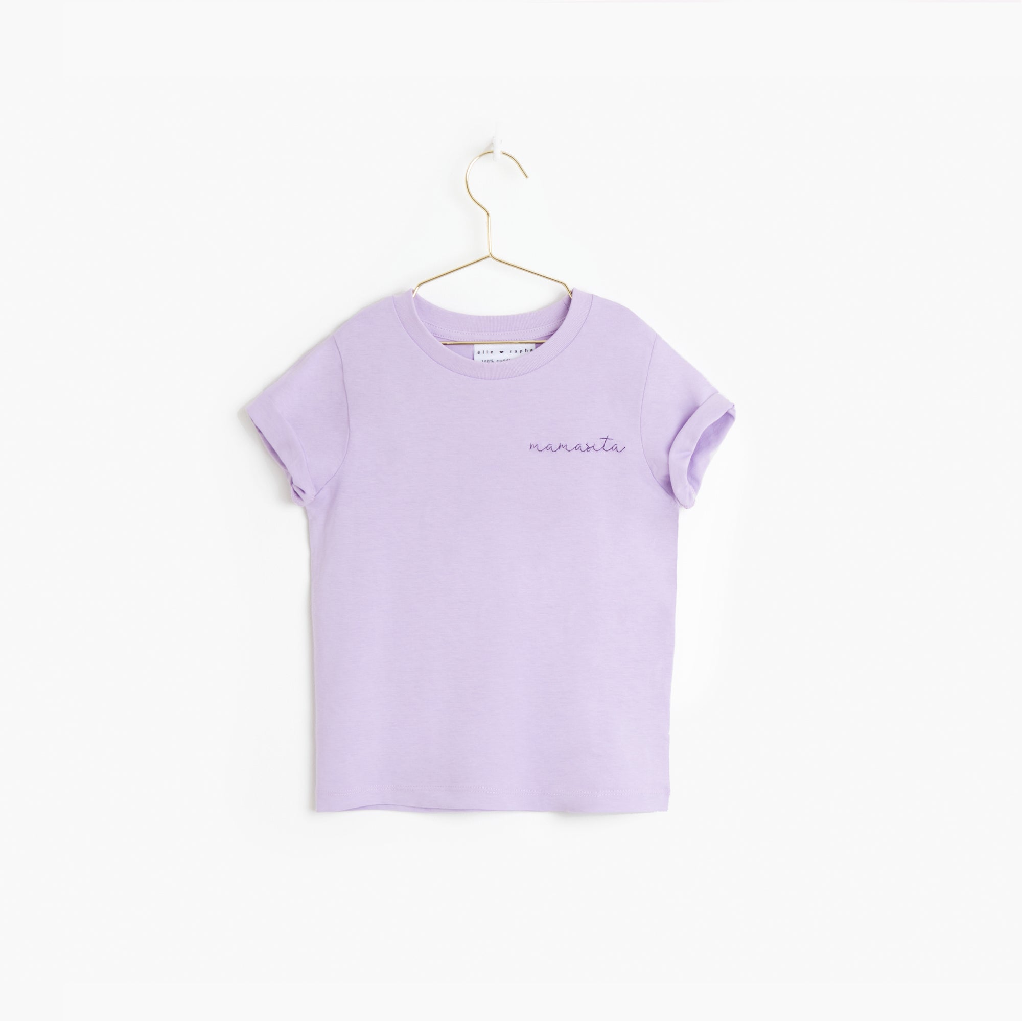 Ella and Rapha Mamasita t-shirt lilla 3-4 anni cotone