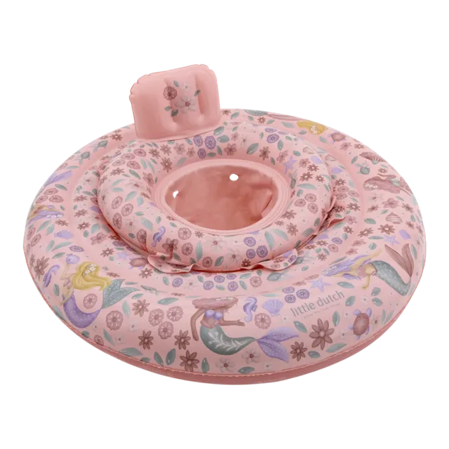 Little Dutch salvagente bebè sirene rosa 67 cm