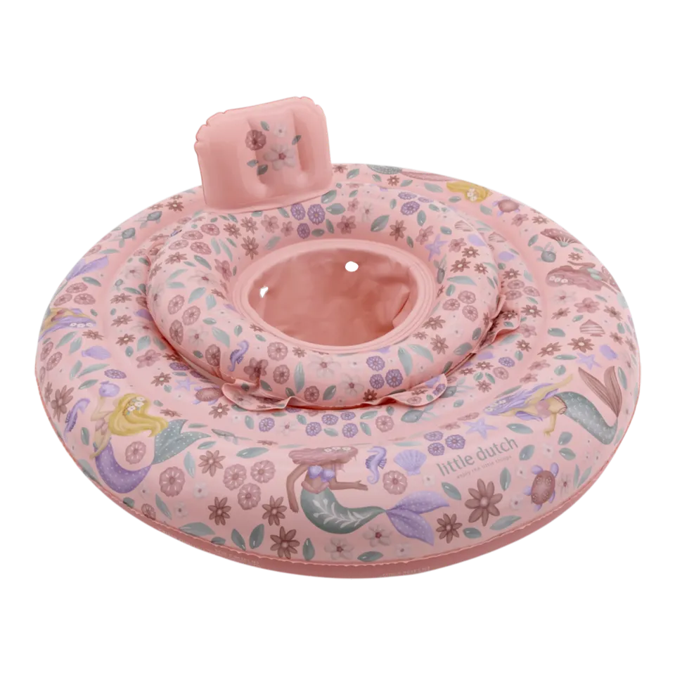 Little Dutch salvagente bebè sirene rosa 67 cm