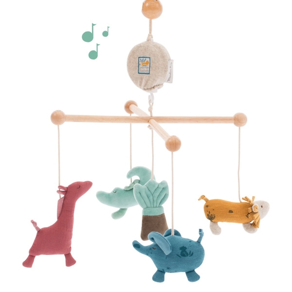 Moulin Roty Sous mon Baobab giostrina musicale neonato
