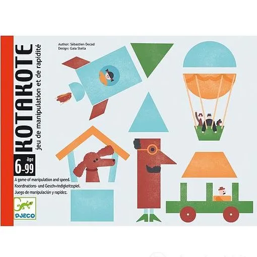 Djeco Kotakote gioco di carte osservazione 30 carte 2-4