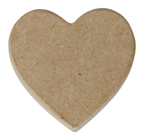 Décopatch Cuore mini magnete da decorare 7 cm cartapesta