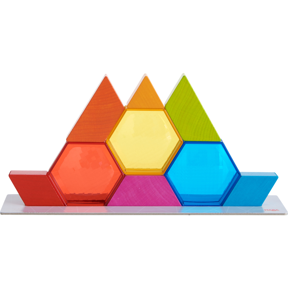 HABA Cristalli colorati gioco impilabile 14 pezzi