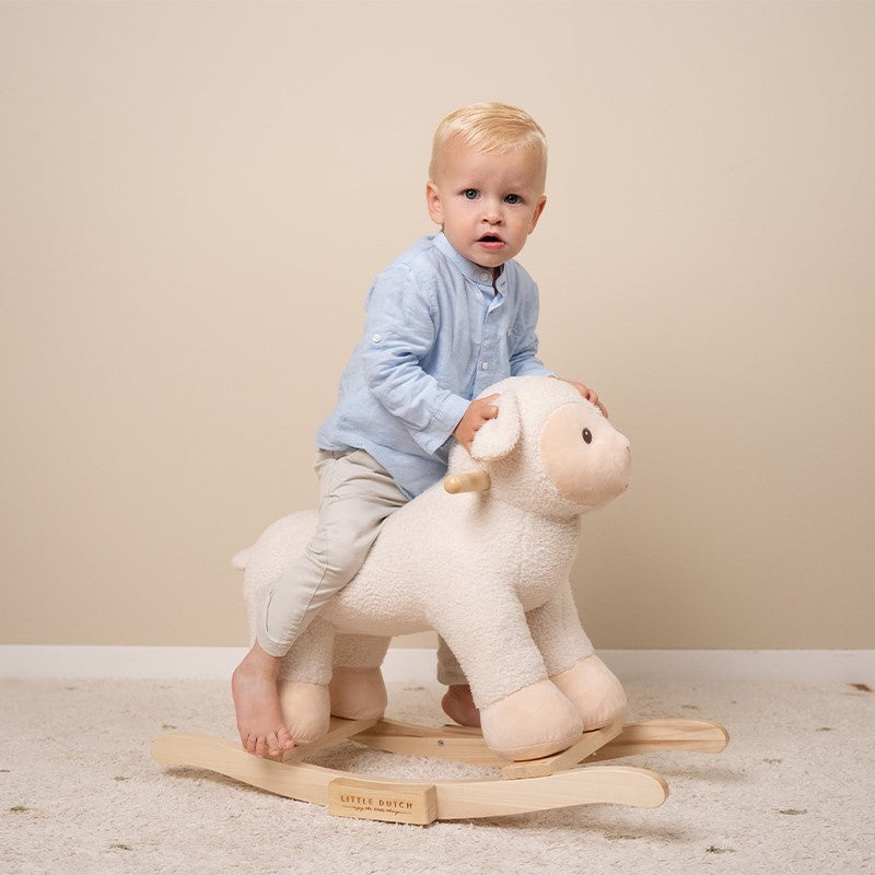 Little Dutch pecora a dondolo legno morbida bimbi