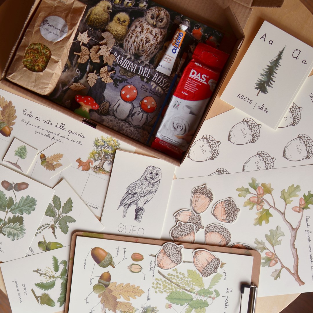 PlayKitBaboo Bambini del Bosco kit creativo bambini
