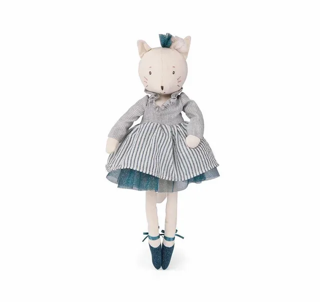 Moulin Roty Ecole de Dance gatto Celestina 40 cm stoffa