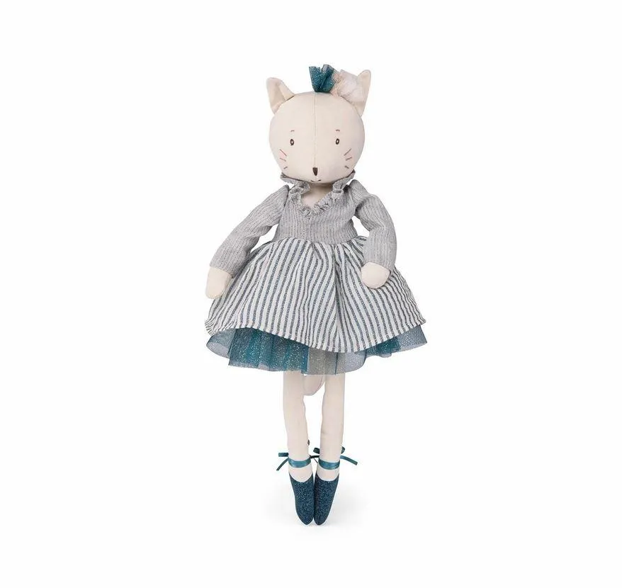 Moulin Roty Ecole de Dance gatto Celestina 40 cm stoffa
