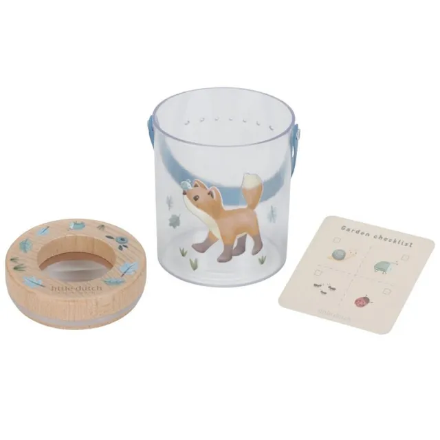 Little Dutch Fairy Garden barattolo insetti blu con lente