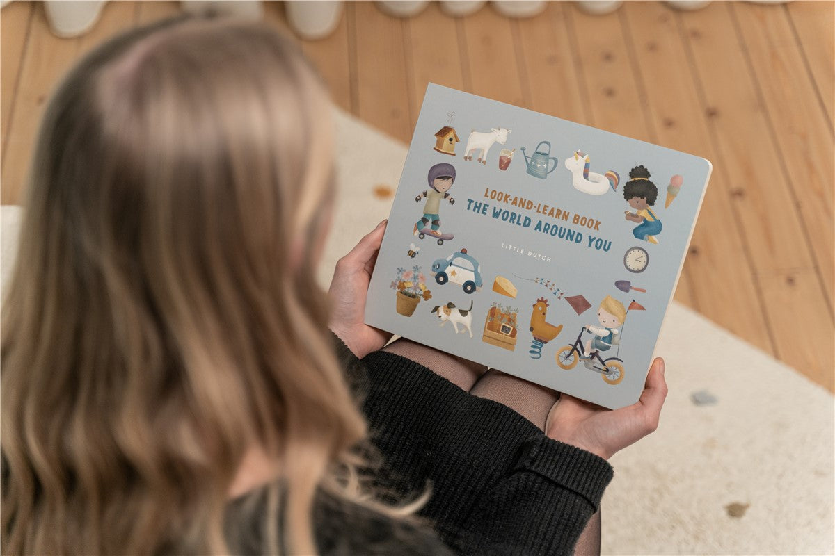 Little Dutch Look and Learn libro mondo 27,5 cm