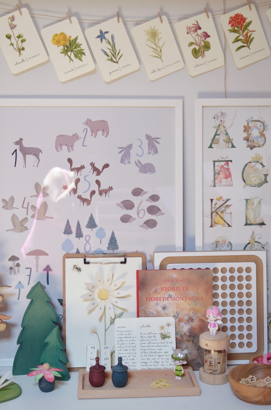PlayKitBaboo Storie di fiori di montagna kit creativo agosto