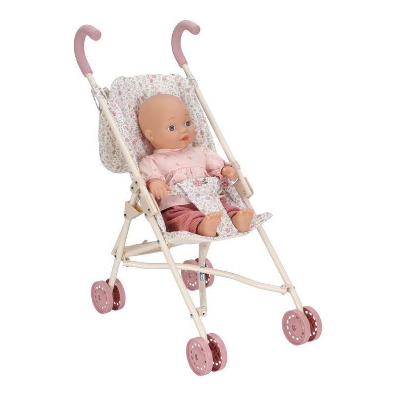 Little Dutch passeggino bambole metallo rosa