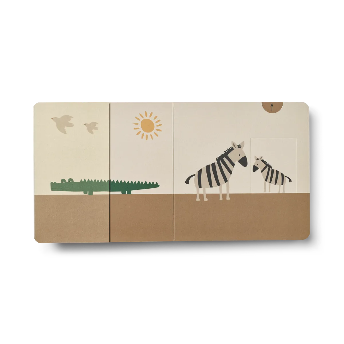 Liewood Animali libro cartonato interattivo 10 pagine