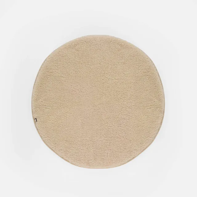 Kico Label tappeto gioco rotondo 90 cm lana merino