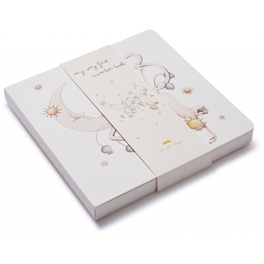 Konges Sløjd My First Number Book 1-10 libro cartonato