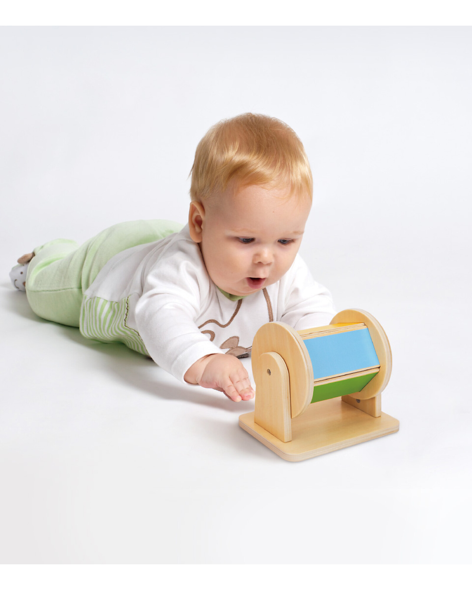Tooky Toy Scatola Multisensoriale gioco 21 pezzi 0-6 mesi legno