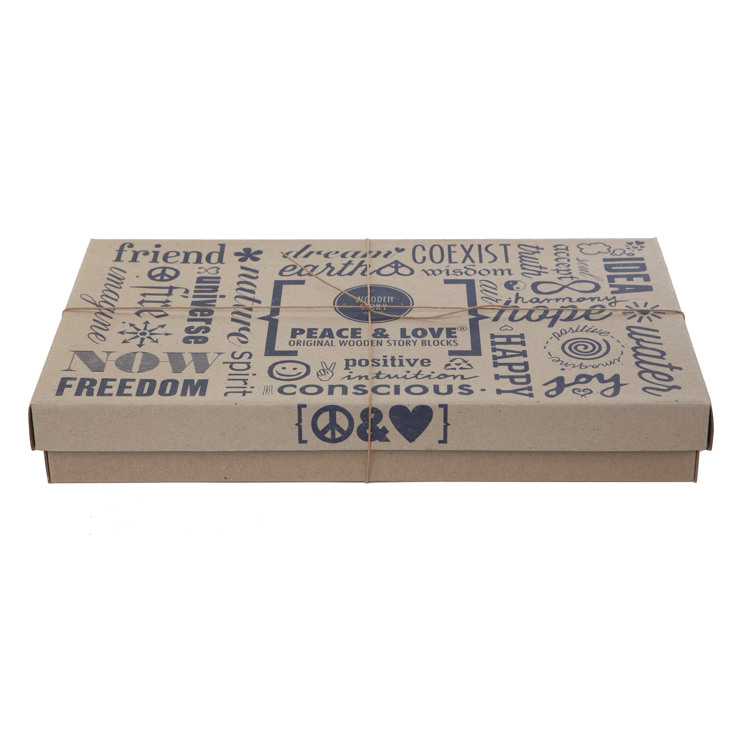 Wooden Story Peace & Love XL Costruzioni 72 Pezzi