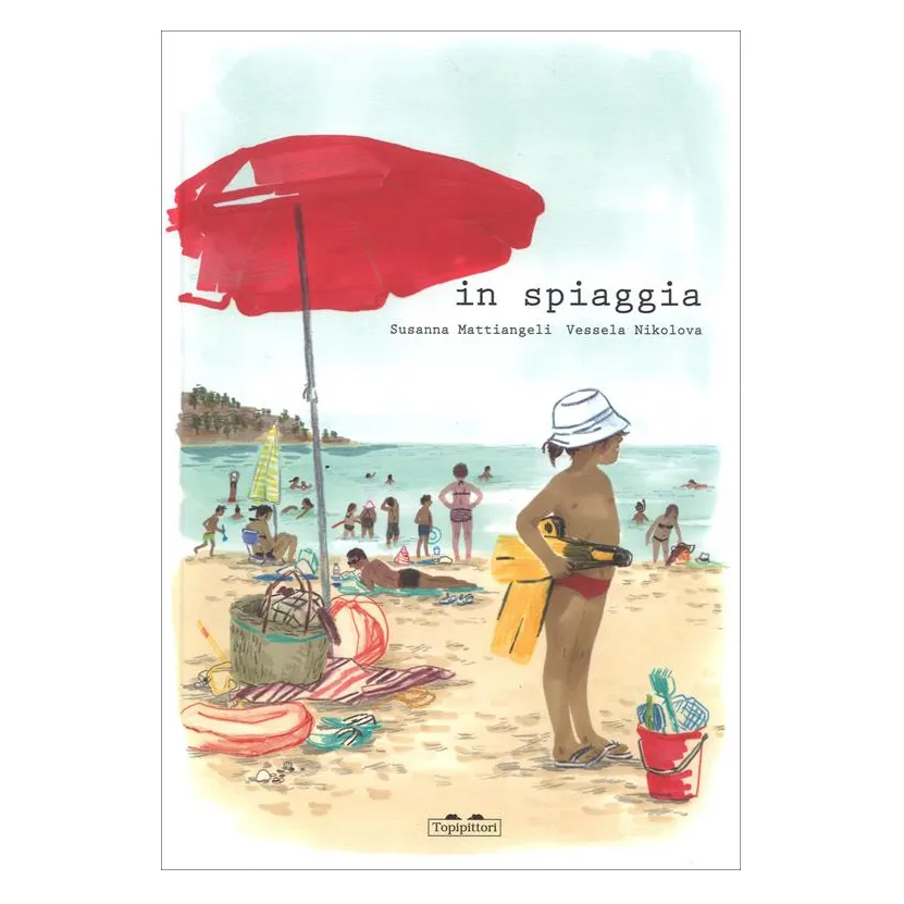 Topipittori In Spiaggia libro illustrato 3+ anni