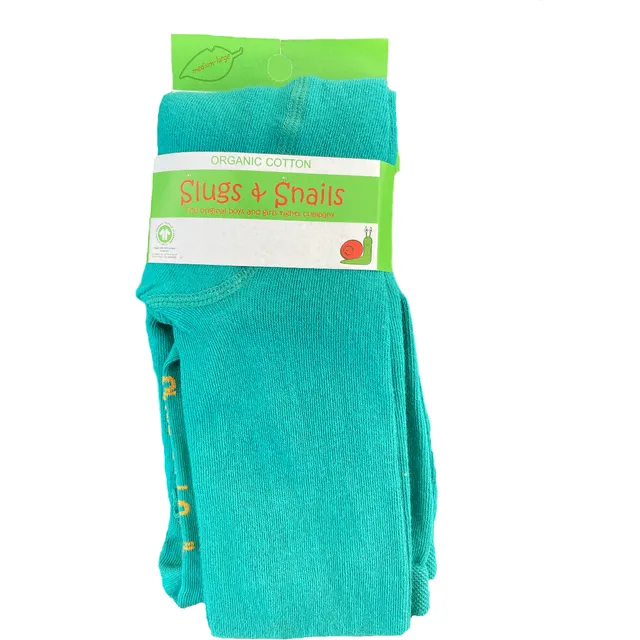Slugs & Snails Jungle collant donna cotone bio verde acqua