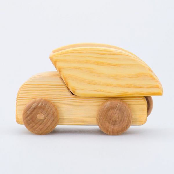 Drei Blätter Camion Ribaltabile camion legno 12 cm