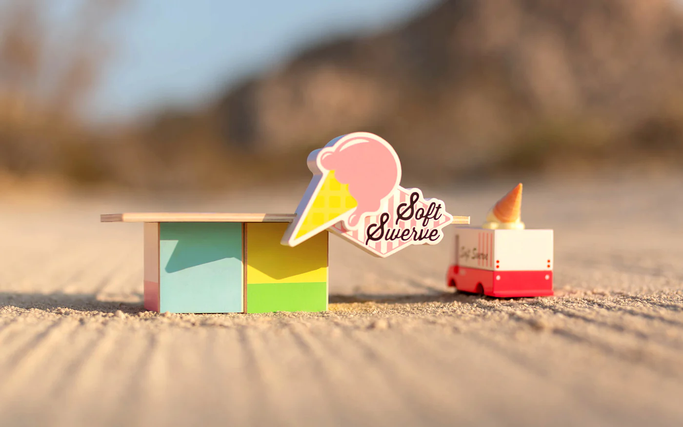 Candylab Ice Cream Shack chiosco gelati legno 23 cm