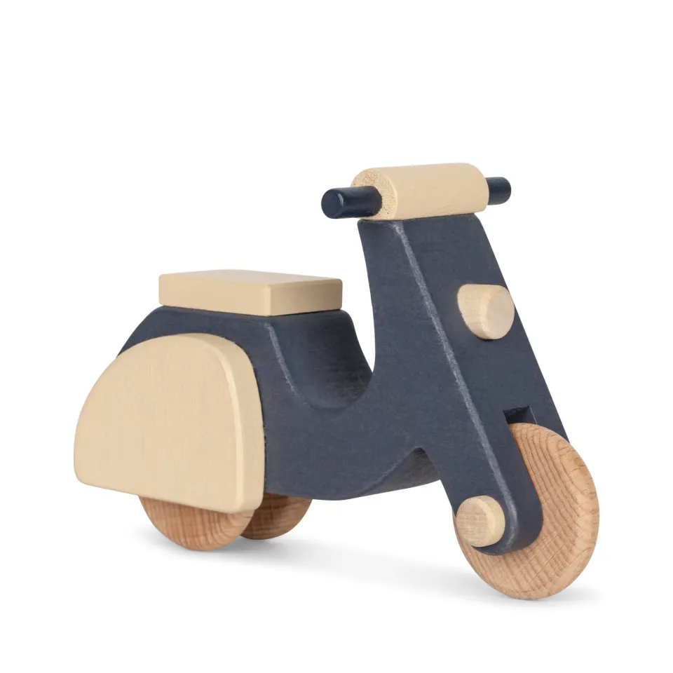 Konges Slojd scooter legno giocattolo vintage 9 cm