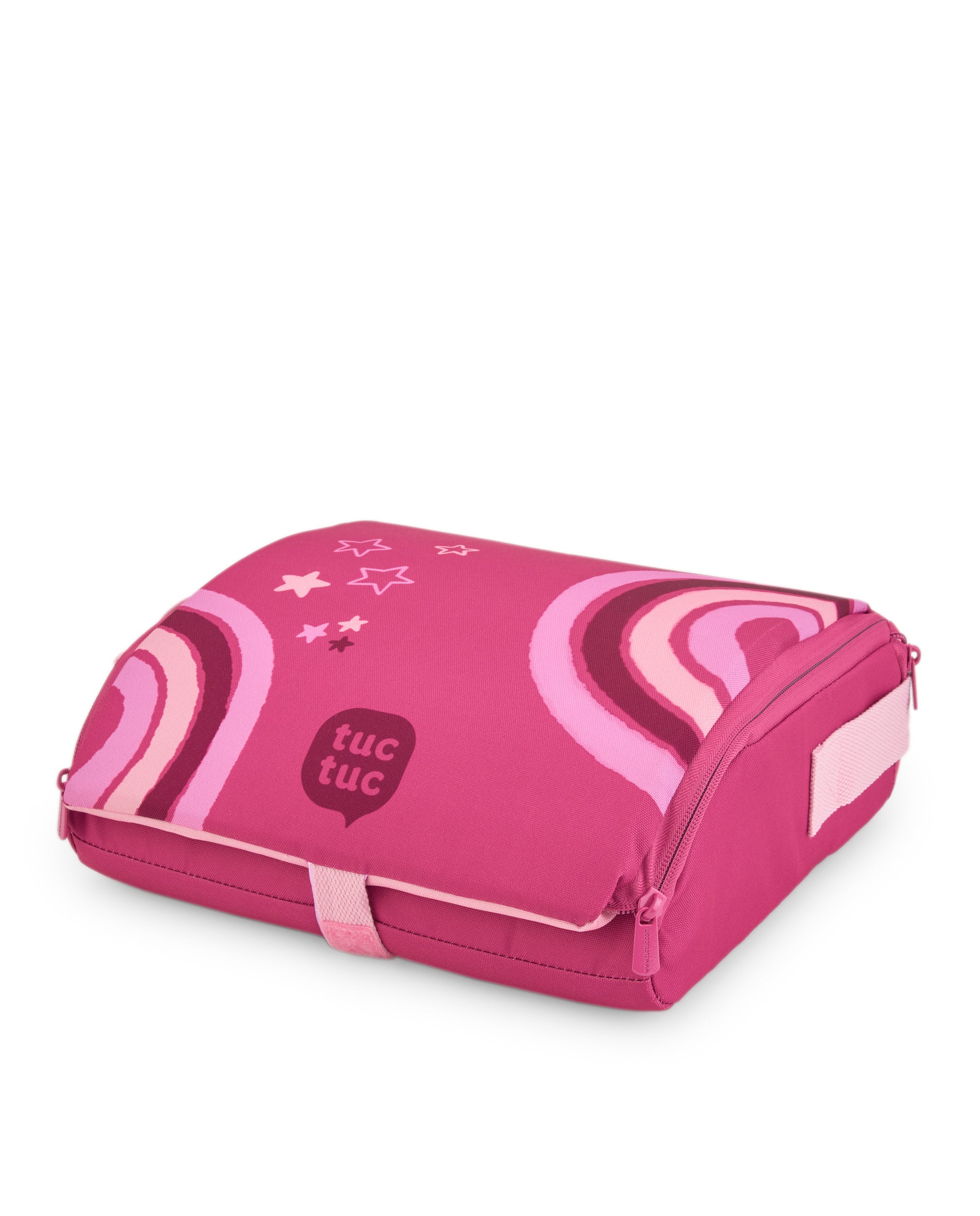 Tuc Tuc seggiolone da viaggio pieghevole stelle rosa