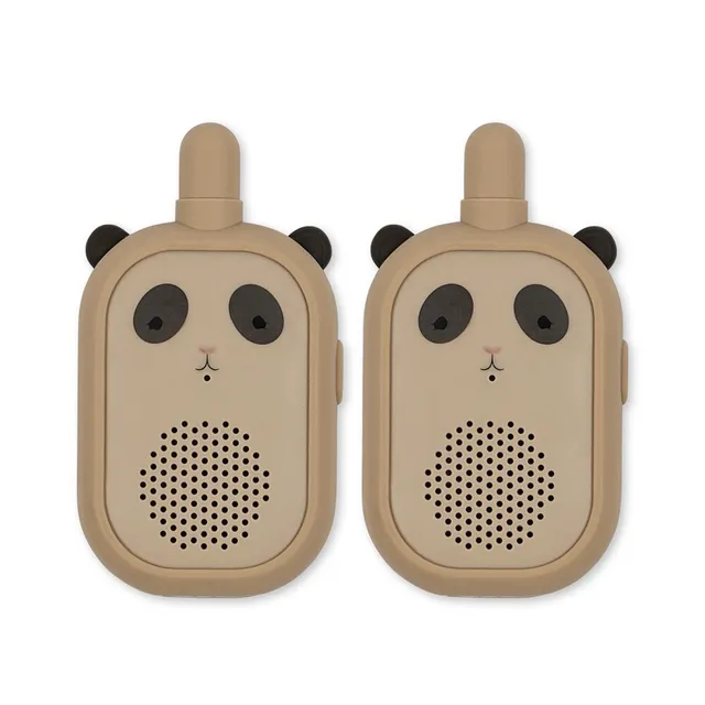 Konges Sløjd Walkie Talkie silicone panda sand