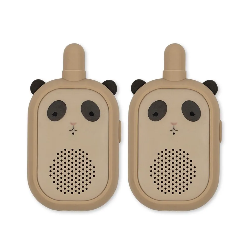 Konges Sløjd Walkie Talkie silicone panda sand