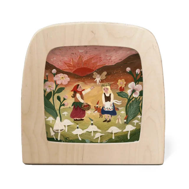 Toverlux Fairy Sunset Trasparenza Lampada Waldorf