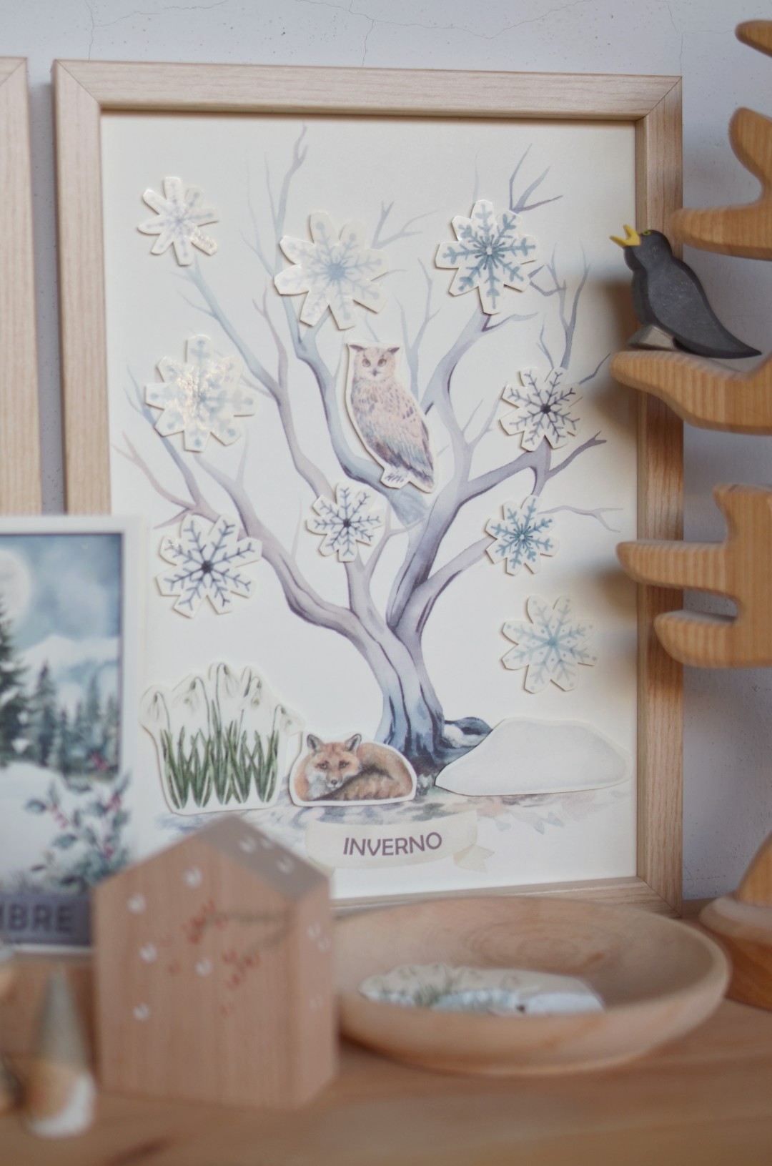 PlayKitBaboo Inverno kit gioco con libro e Grapat