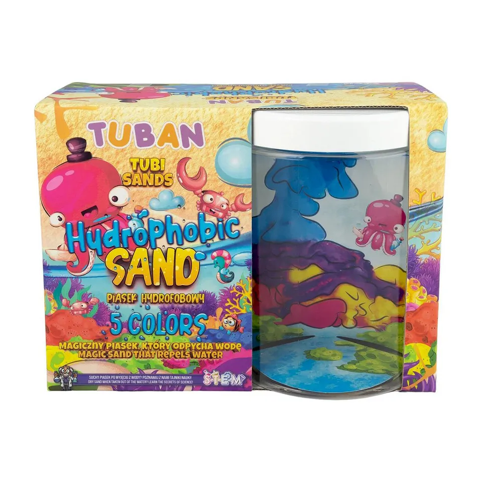 Tuban sabbia idrofoba set 5 colori con contenitore