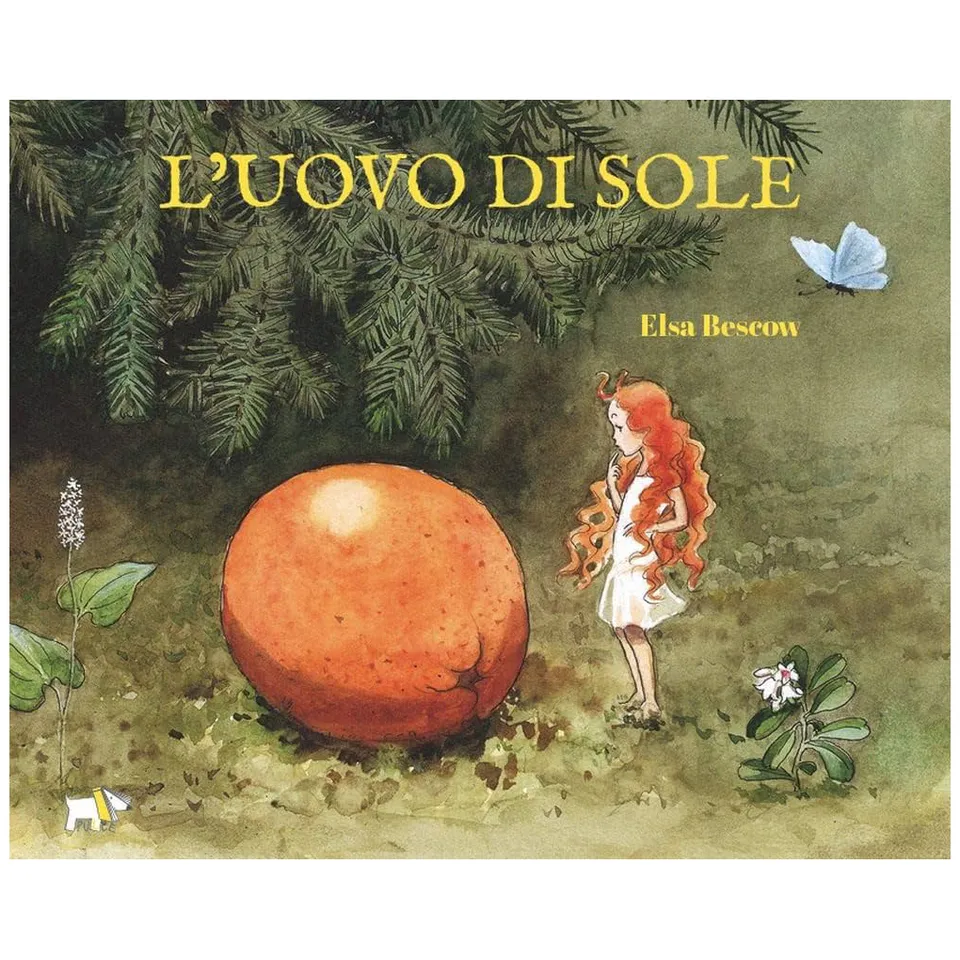 Pulce L'Uovo di Sole Libro Bambini 4 Anni Rigido