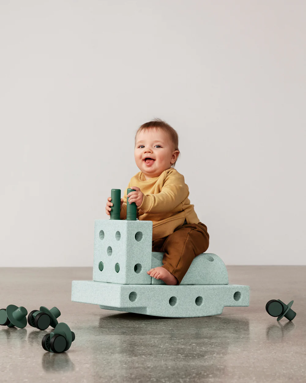 Modu Curiosity Set Mint-Forest gioco costruzioni 14 pezzi